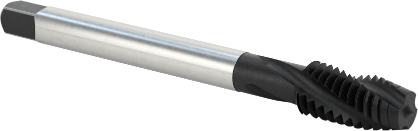 Titanyum için Talaş Temizlemeli Kılavuz, Kapalı Uçlu Delik Diş Açma, 7/16"-14 Diş Boyutu
