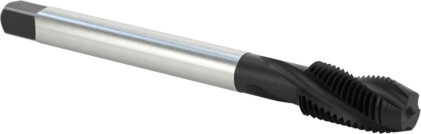 Titanyum için Talaş Temizlemeli Kılavuz, Kapalı Uçlu Delik Diş Açma, 7/16"-20 Diş Boyutu