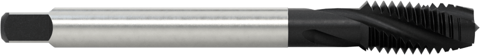 Titanyum için Talaş Temizlemeli Kılavuz, Kapalı Uçlu Delik Diş Açma, 1/2"-13 Diş Boyutu