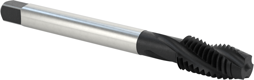 Titanyum için Talaş Temizlemeli Kılavuz, Kapalı Uçlu Delik Diş Açma, 1/2"-13 Diş Boyutu