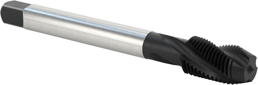 Titanyum için Talaş Temizlemeli Kılavuz, Kapalı Uçlu Delik Diş Açma, 1/2"-20 Diş Boyutu