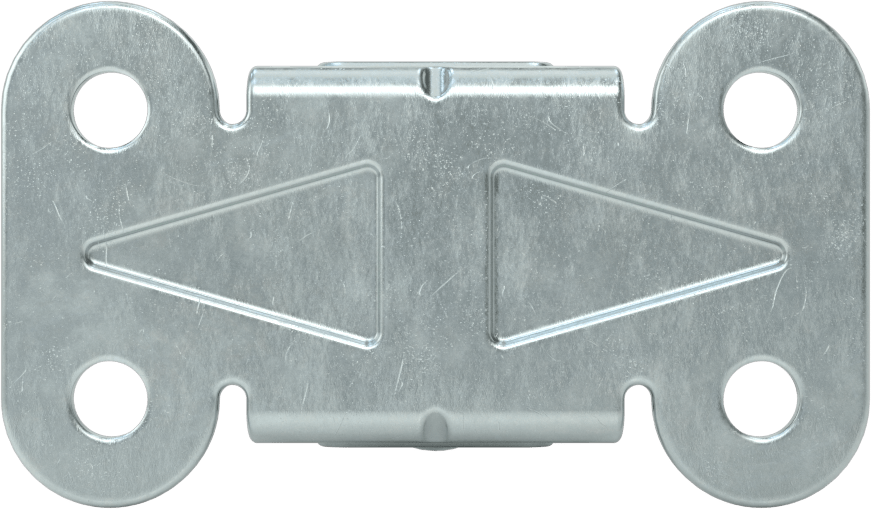 3“ x 1-3/4” Plakalı Mighty-Lite Tekerlek, 2" Çapında 70A Durometre Kauçuk Tekerlekli Sert
