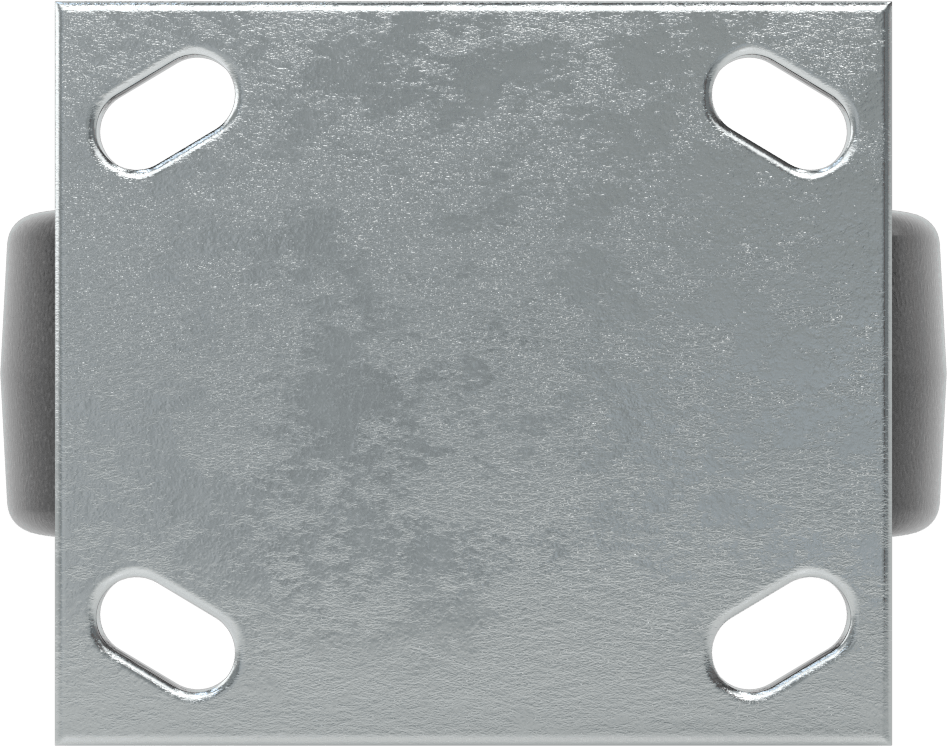 4-1/2“ x 4” Plakalı Yüksek Kapasiteli Spartan Tekerlek, 6 inç Çapında Açık Rulmanlı Fenolik Tekerlekli Sert