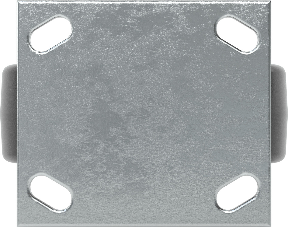 4-1/2“ x 4” Plakalı Yüksek Kapasiteli Spartan Tekerlek, 6 inç Çapında Korumalı Rulmanlı Fenolik Tekerlekli Sabit