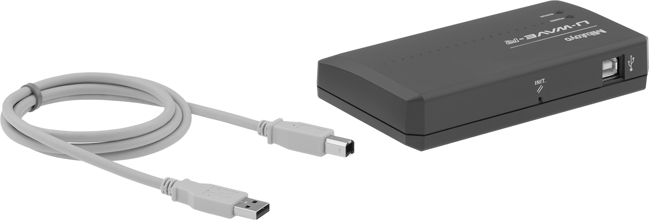 Mitutoyo Kablosuz Alıcı, USB Bilgisayar Bağlantısı, Model Numarası 02Azd810D, 5-1/2" Uzunluk