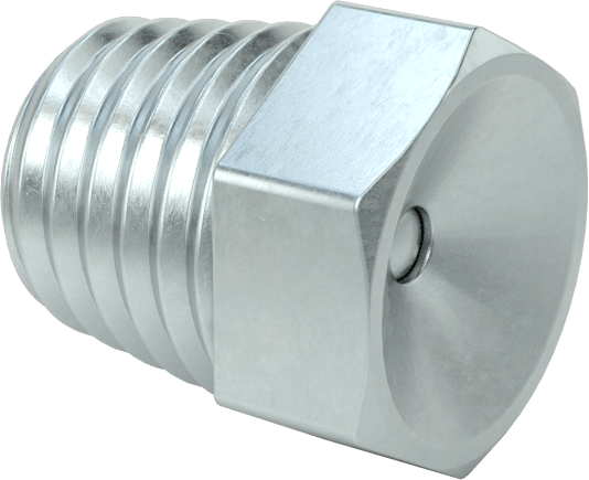 Gömme Tip Gres Nipeli, Dişsiz Delikler için, Kendinden Vidalı, M6 x 1 mm Erkek