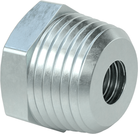 Gömme Tip Gres Nipeli, Dişsiz Delikler için, Kendinden Vidalı, M10 x 1 mm Erkek