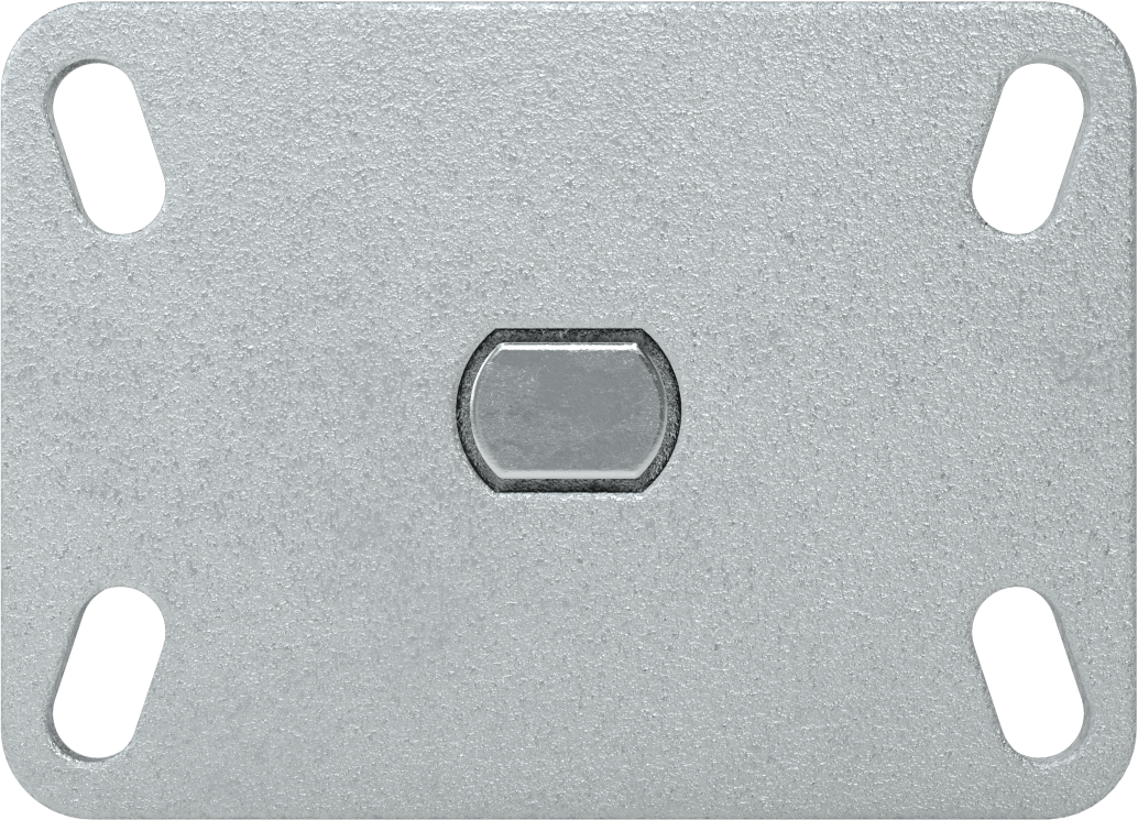 Dövme Çerçeveli Yüksek Kapasiteli Spartan Tekerlek, 6-1/4“ x 4-1/2” Plaka, 4 inç 75D Poliüretan Tekerlekli Döner Tekerlek