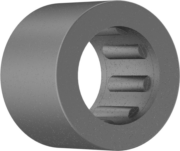 Hassas İğneli Makaralı Rulman, 10 mm Mil Çapı için