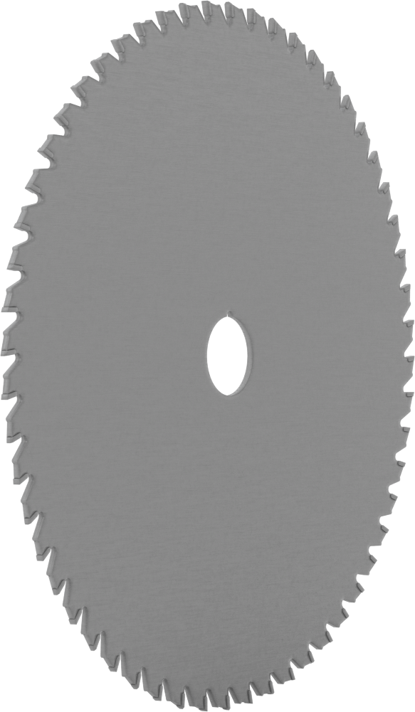 Testere Bıçağı, Paslanmaz Çelik için, Dairesel, 7" Çap, 20 mm Mil Deliği Boyutu, 56 Diş