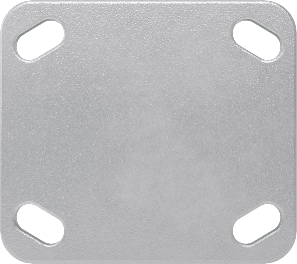 Yüksek Kapasiteli Kingston Tekerlek, 4-1/2“ x 4” Plaka, 5" Çaplı Yeşil Poliüretan Tekerlek