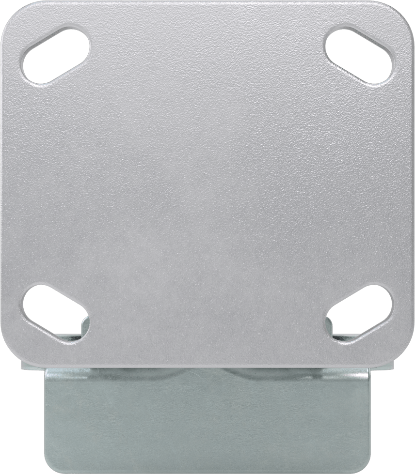 Yüksek Kapasiteli Kingston Tekerlek, 4-1/2“ x 4” Plaka, Sağ Frenli ve 4 inç Fenolik Tekerlekli Sert