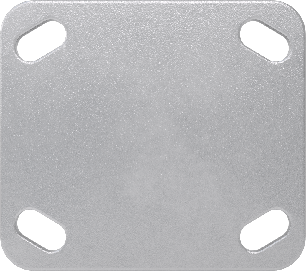 Yüksek Kapasiteli Kingston Tekerlek, 4-1/2“ x 4” Plaka, 4" Çapında Fenolik Tekerlekli Sert