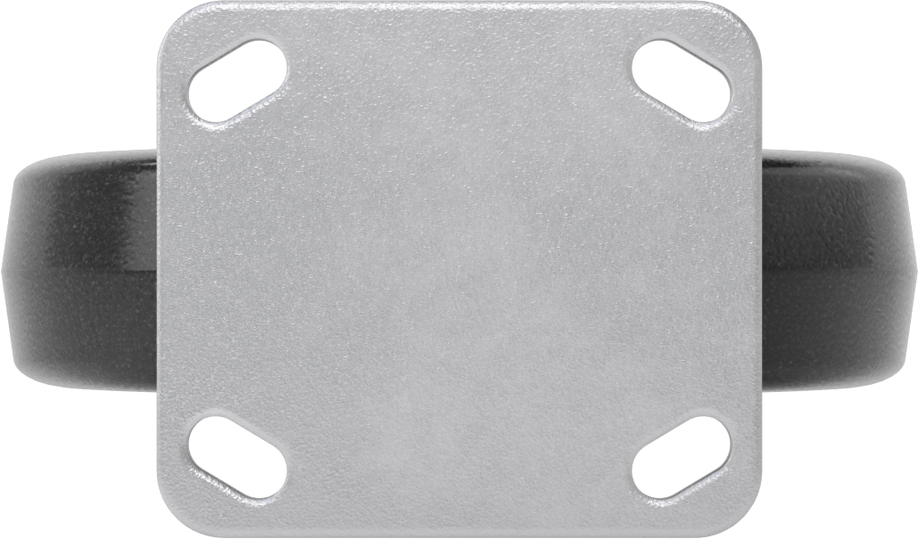 Yüksek Kapasiteli Kingston Tekerlek, 4-1/2“ x 4” Plaka, 8 inç Çaplı Fenolik Tekerlekli Sert