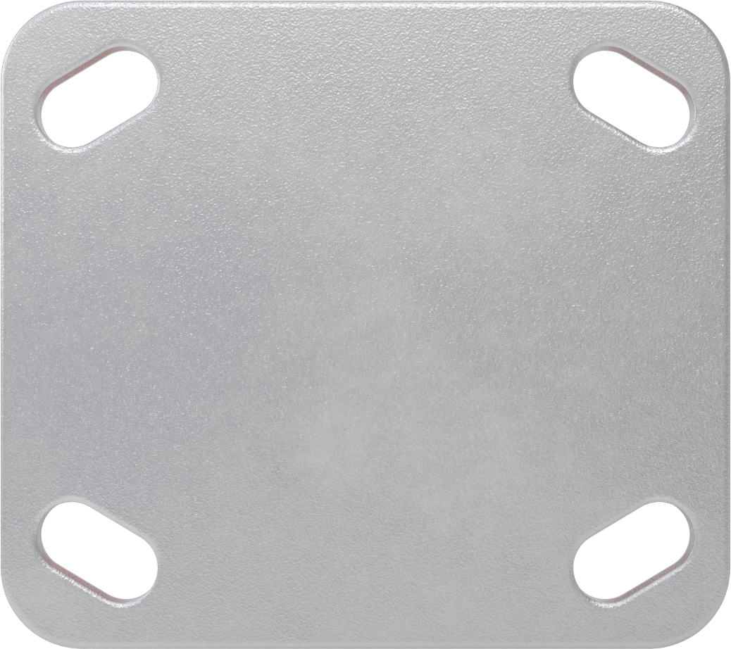 Yüksek Kapasiteli Kingston Tekerlek, 4-1/2“ x 4” Plaka, 4 inç Çapında Metal Tekerlekli Sert