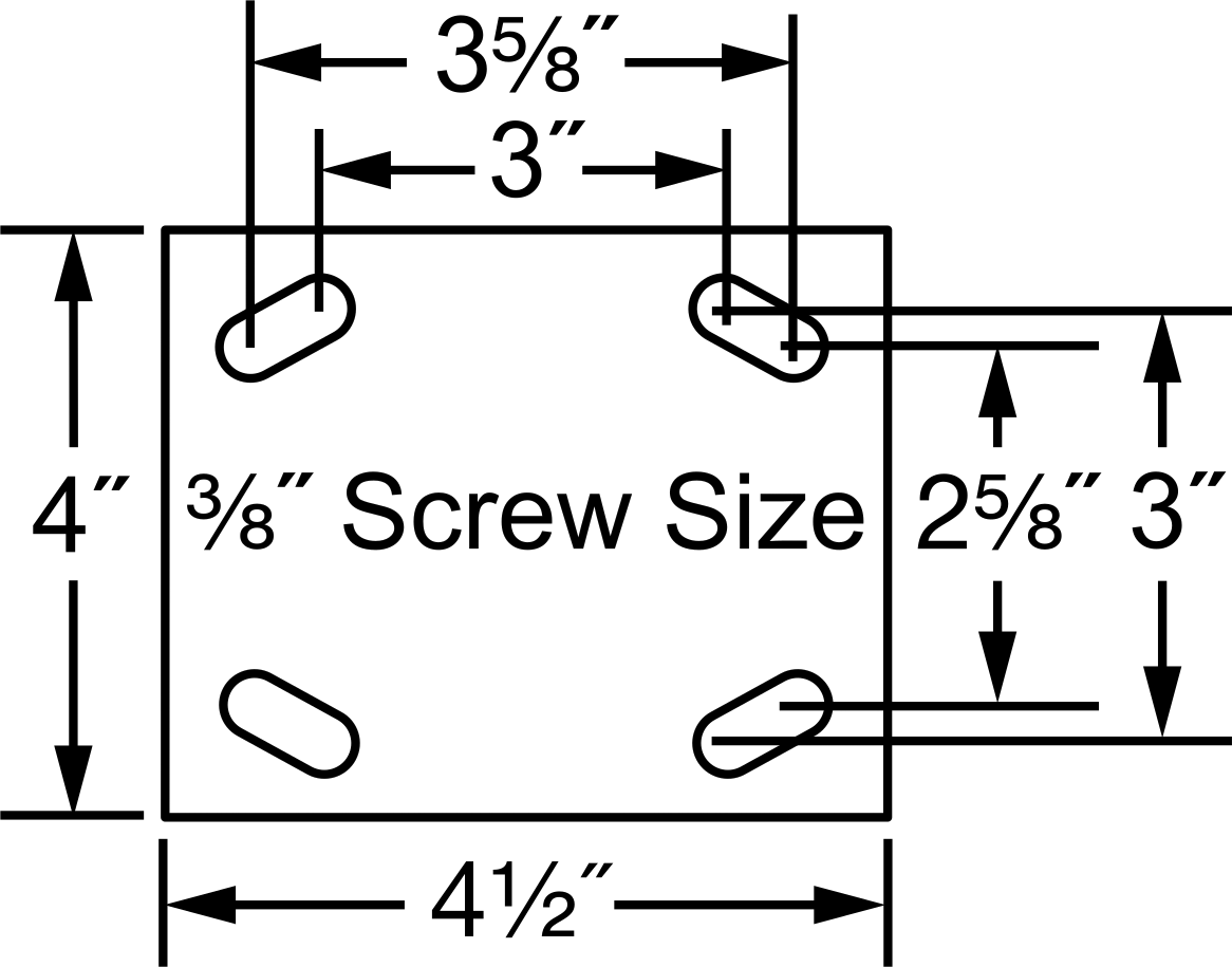 Rigid Mounting Plate