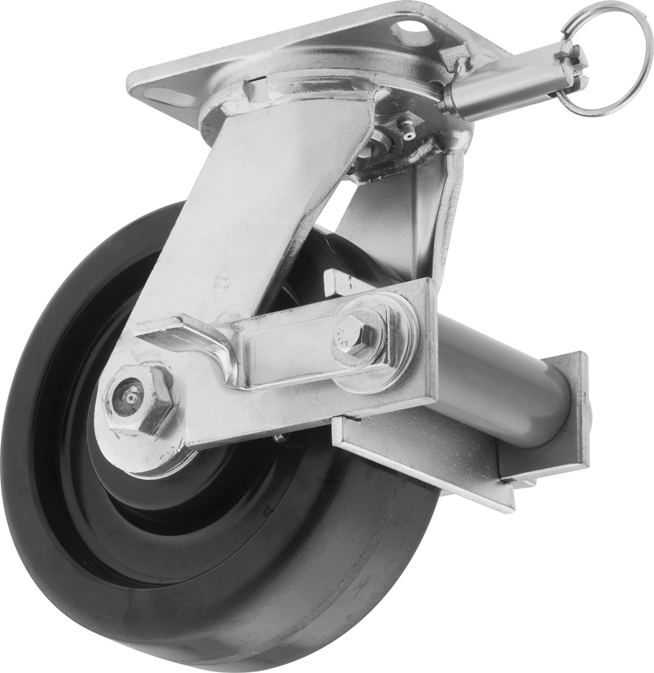 Swivel with Brake and Swivel Lock