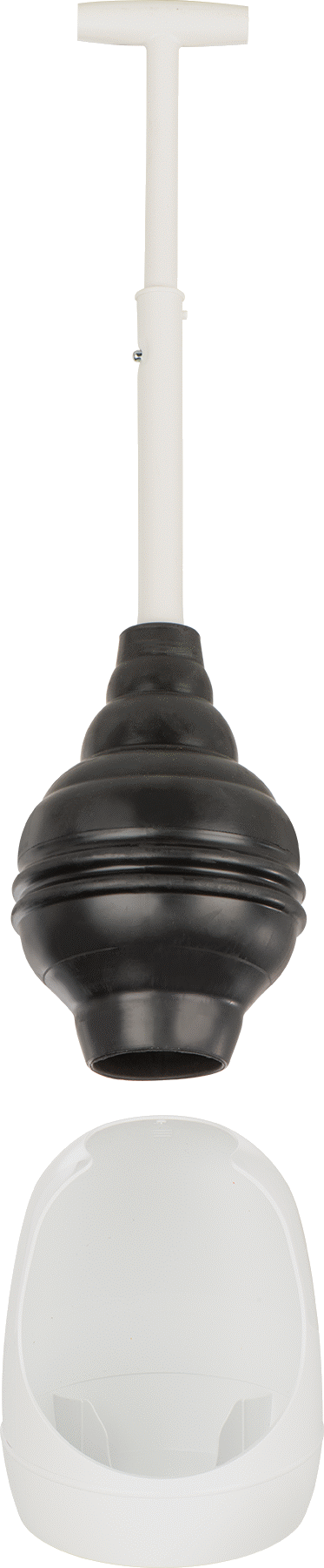 Piston, 16" Uzunlukta Katlanabilir Saplı, 2-1/4" Alt Çap