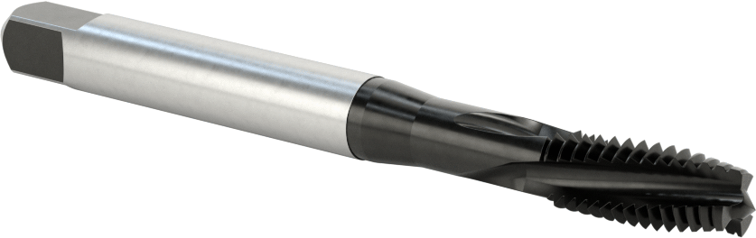 Titanyum için Talaş Temizlemeli Kılavuz, Delikli Diş Açma, 3/8"-16 Diş Boyutu