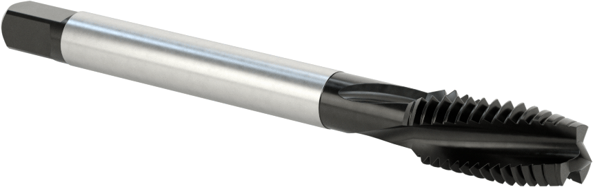 Titanyum için Talaş Temizlemeli Kılavuz, Delikli Diş Açma, 1/2"-13 Diş Boyutu