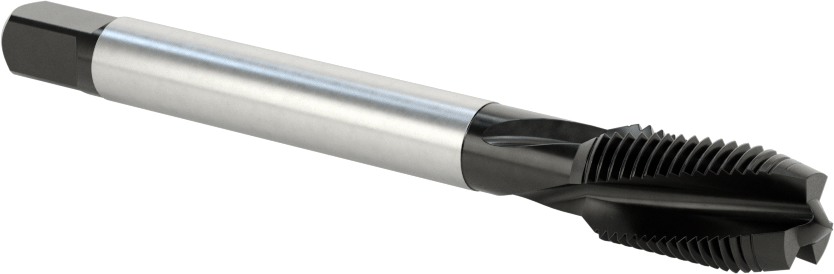 Titanyum için Talaş Temizlemeli Kılavuz, Delikli Diş Açma, 1/2"-20 Diş Boyutu