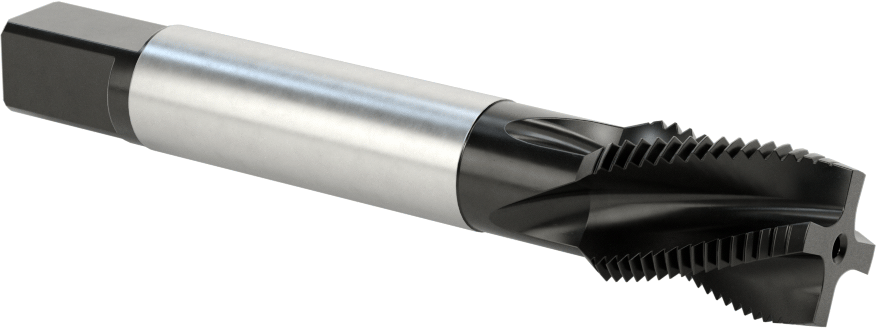 Titanyum için Talaş Temizlemeli Kılavuz, Delikli Diş Açma, 3/4"-16 Diş Boyutu