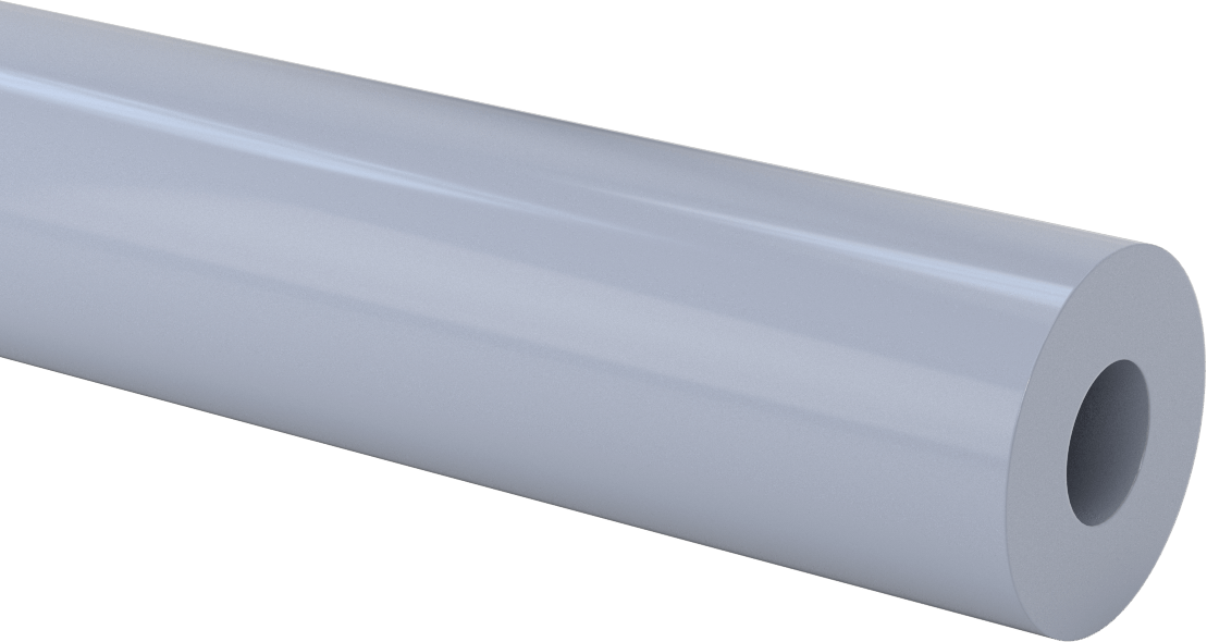 Yüksek Sıcaklık CPVC Boru, 2-3/8" OD x 1" ID