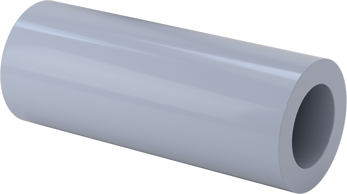 Yüksek Sıcaklık CPVC Boru, 4-3/4" OD x 3" ID