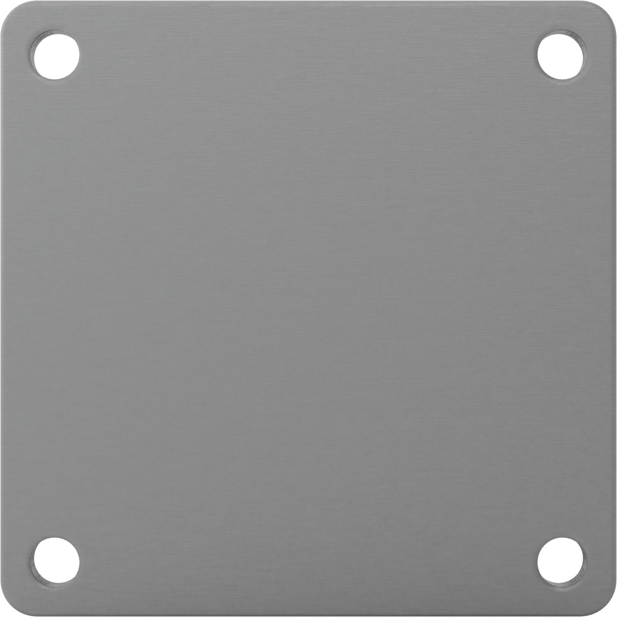 8-1/2“ x 8-1/2” Plakalı Colossus Tekerlek, Ekstra Yüksek Kapasiteli, 8 inç Çapında Metal Tekerlekli Sert