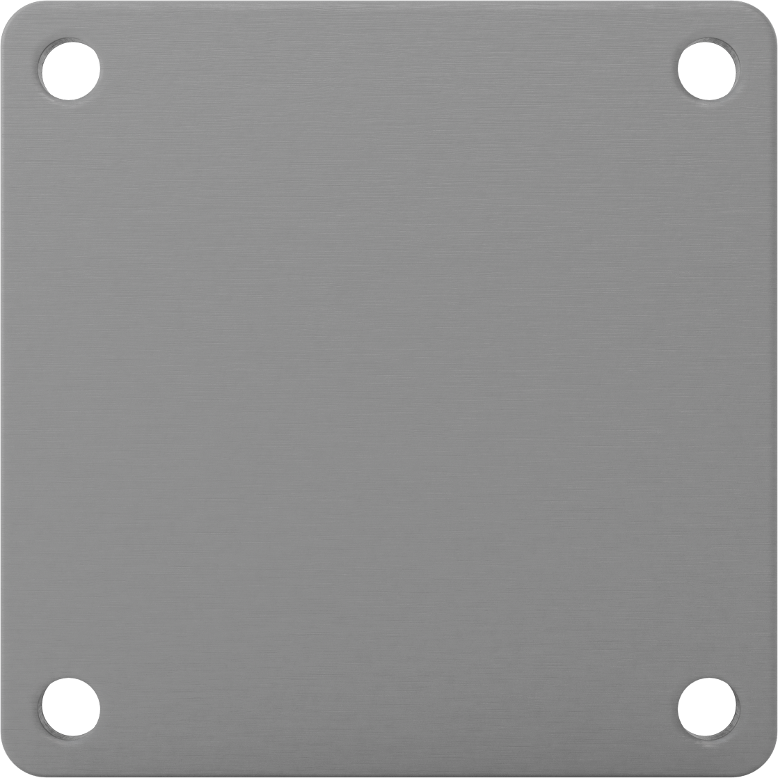 8-1/2“ x 8-1/2” Plakalı Colossus Tekerlek, Ekstra Yüksek Kapasiteli, 10" Çapında Metal Tekerlekli Sert