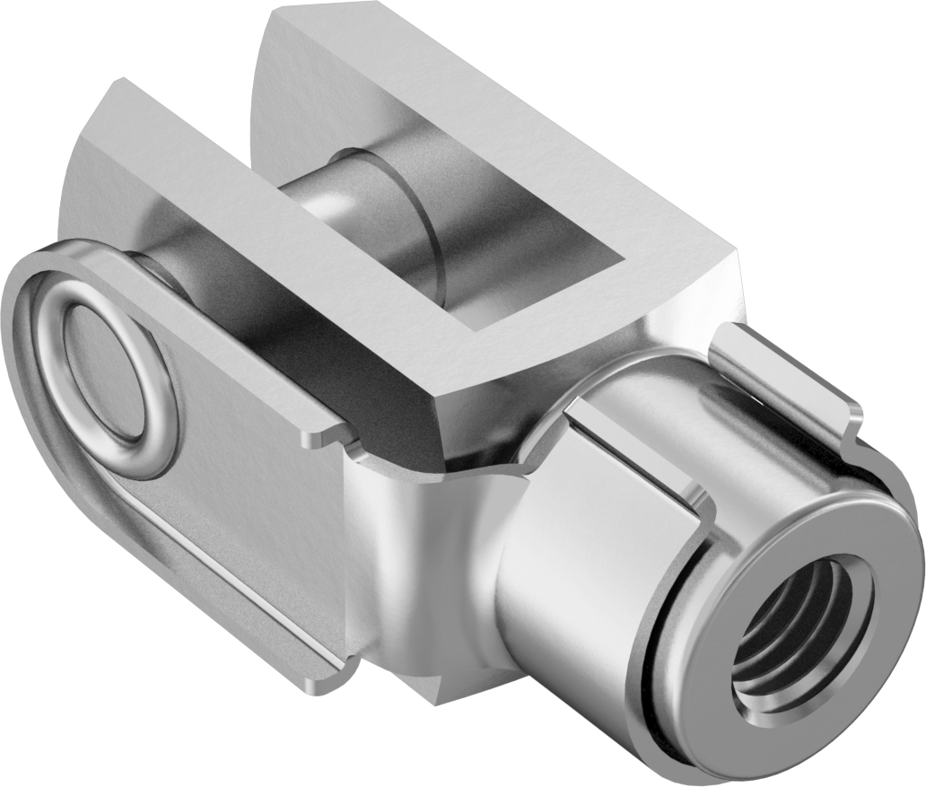 Kolay Uyumlu Çatal Ucu, M12 x 1,75 mm Şaft Dişi, 48 mm Şaft Merkez Uzunluğu