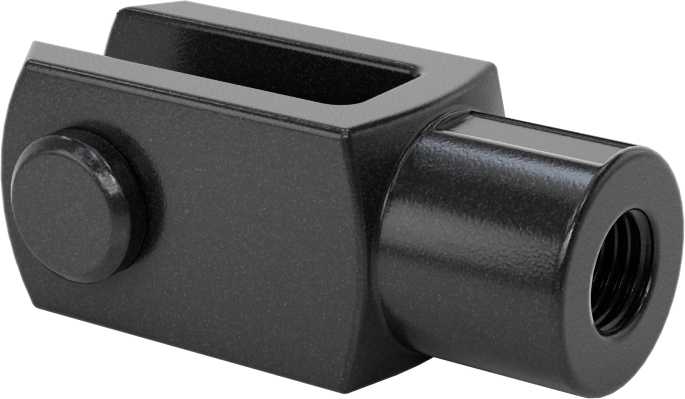Kimyasallara Dayanıklı Çatal Çubuk Ucu, 3/8"-24 Şaft Dişi