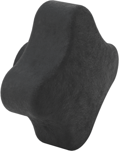 Dört Kollu Rahat Tutuşlu Düğme, 10-32 Diş x 1/2" Derinlikte Delik, 1-3/8" Çap Başlık