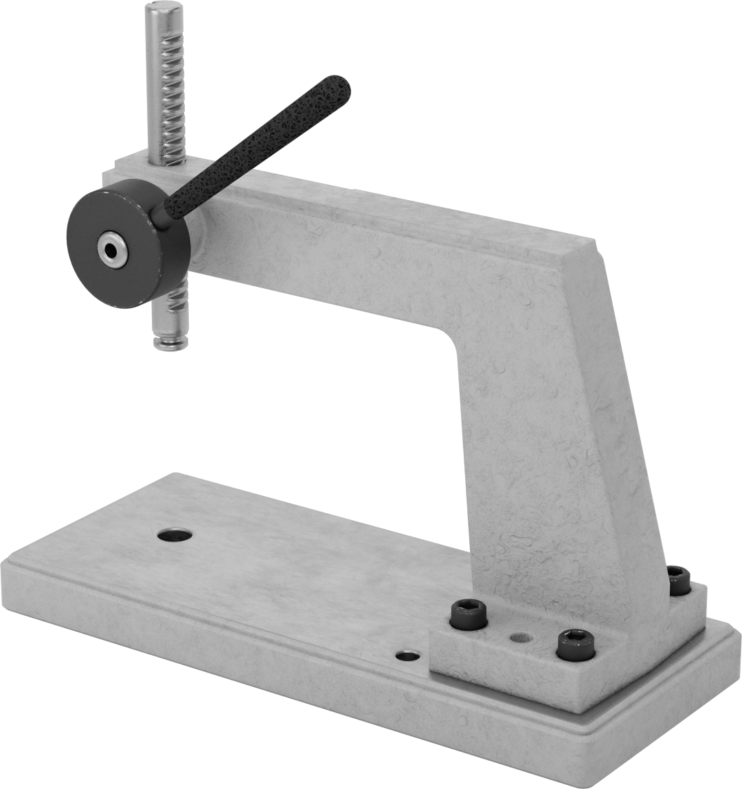 Küçük Parçalar için Kompakt Tezgah Üstü Kolu Presi, Uzun Uçlu, 500 lbs. Kapasite, 6" Maksimum Strok Uzunluğu
