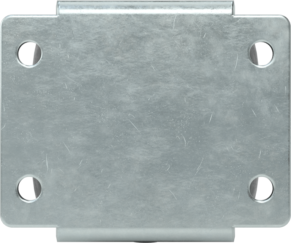 Cart-King Tekerlek, Rigid, 3-1/2" Çap 75D Durometre Kauçuk Tekerlekler, Kovan Yatağı