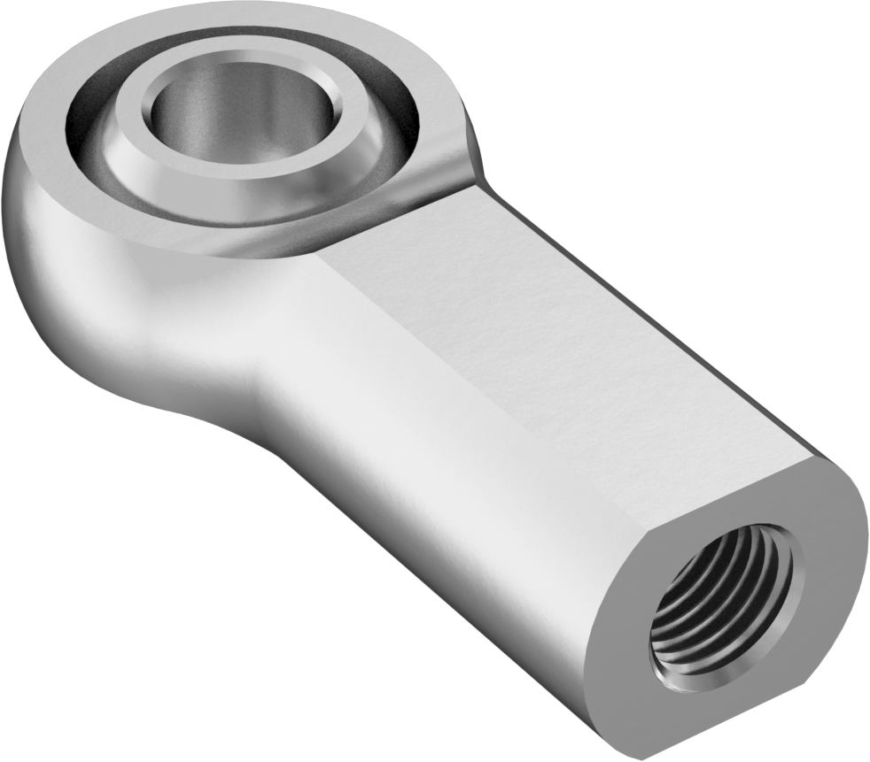 Yağlamasız Bilyeli Mafsal Çubuk Ucu, 3/8"-24 İç Diş