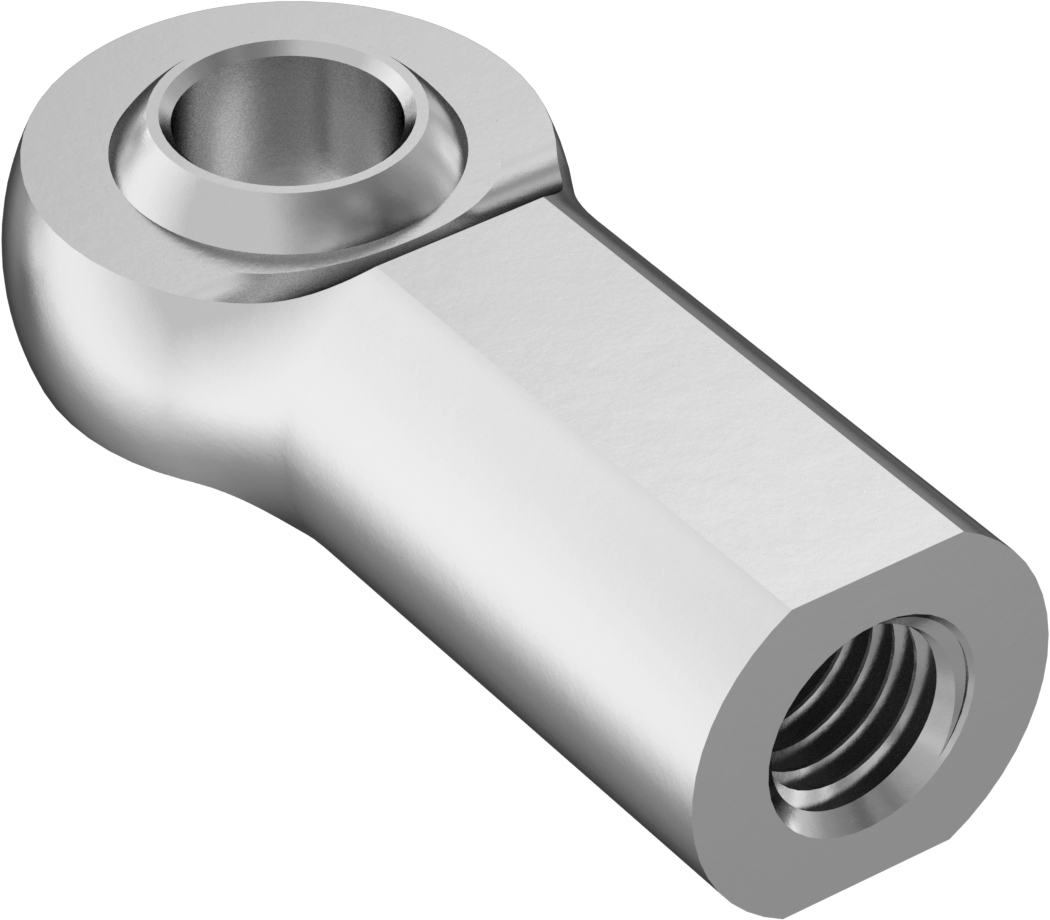 Yağlamasız Bilyeli Mafsal Çubuk Ucu, M14 x 2 mm İç Diş Boyutu