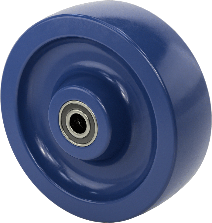 Poliüretan Tekerlek, Bilyalı Rulman ile, 4“ Çap x 1-1/4” Genişlik