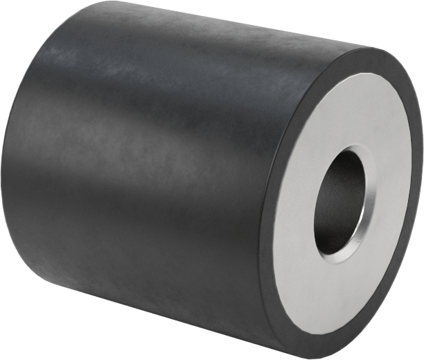 Presle Takılan Düşük Profilli Tahrik Silindiri, 3/4" Makara Çapı, 3/4" Makara Genişliği
