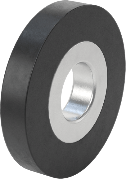 Presle Takılan Düşük Profilli Tahrik Silindiri, 1-1/2" Makara Çapı, 1/4" Silindir Genişliği