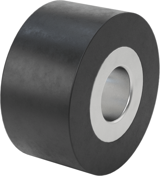 Presle Takılan Düşük Profilli Tahrik Silindiri, 1-1/2" Makara Çapı, 3/4" Makara Genişliği