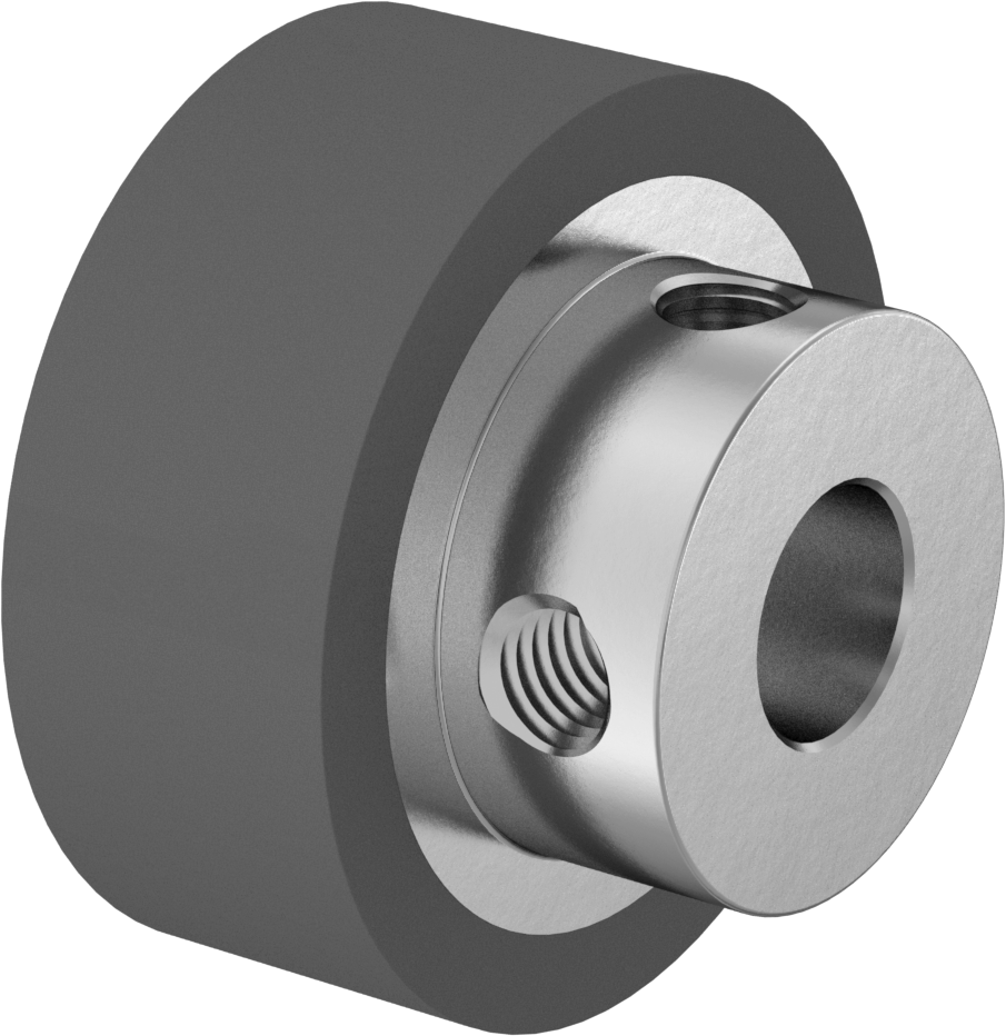 Dar Toleranslı Tahrik Silindiri, 30 mm Makara Çapı, 12 mm Makara Genişliği, 8 mm Mil Çapı için