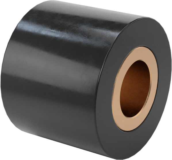 Aşınmaya Dayanıklı Avara Makarası, Avara, 1-1/4“ Çap x 1” Genişlikte Silindir, 1/2" Mil Çapı için