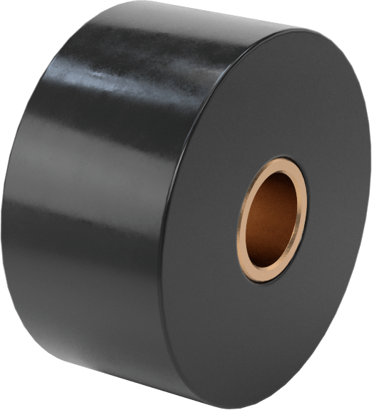 Aşınmaya Dayanıklı Avara Makarası, Avara, 1-1/2“ Çap x 3/4” Genişlik Silindir, 3/8" Mil Çapı