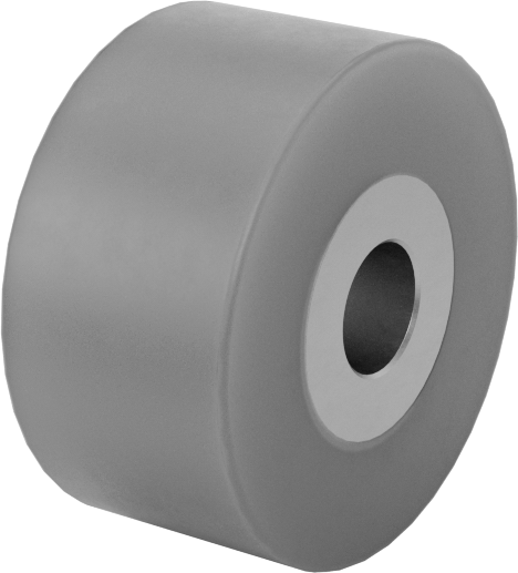 Aşınmaya Dayanıklı Avara Makarası, 3/4" Makara Çapı, 3/8" Silindir Genişliği, 3/16" Mil Çapı için