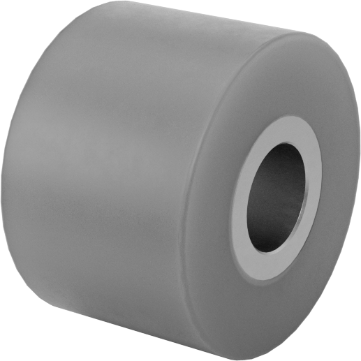 Aşınmaya Dayanıklı Avara Makarası, 3/4" Makara Çapı, 1/2" Makara Genişliği, 1/4" Mil Çapı için