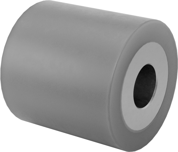Aşınmaya Dayanıklı Avara Makarası, 3/4" Makara Çapı, 3/4" Makara Genişliği, 1/4" Mil Çapı için