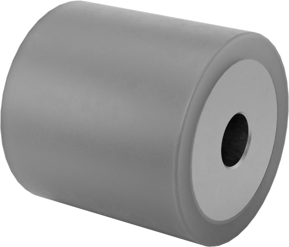 Aşınmaya Dayanıklı Avara Makarası, 1/2" Makara Çapı, 1/2" Makara Genişliği, 1/8" Mil Çapı için