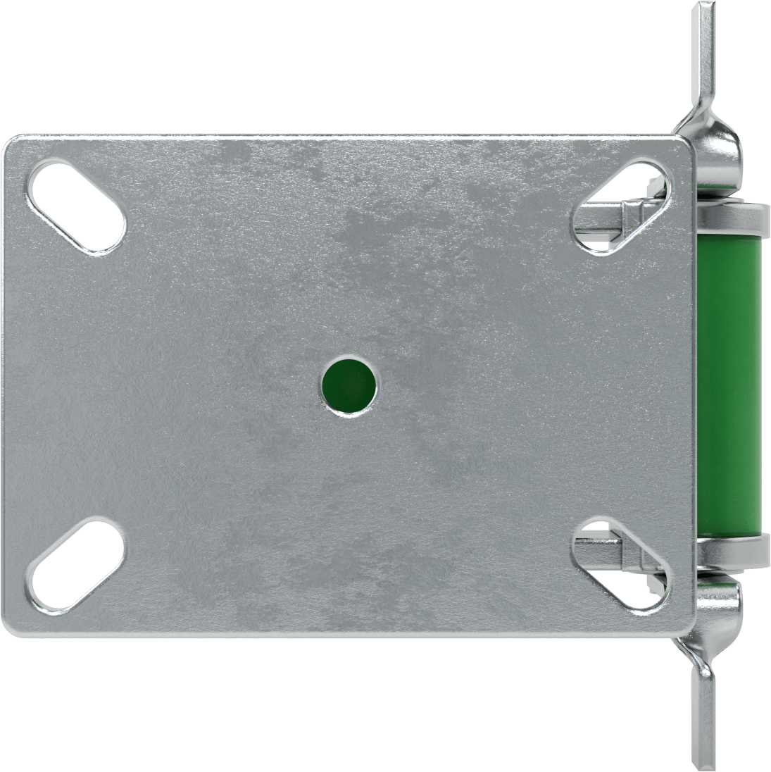 Ekstra Yüksek Kapasiteli Stronghart Tekerlek, Frenli 7-1/4“ x 5-1/4” Plaka ve 6“ x 3” Poliüretan Tekerlek