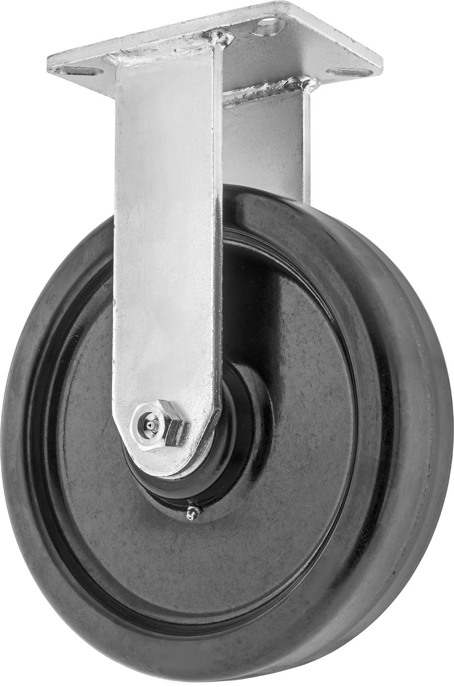 Ekstra Yüksek Kapasiteli Stronghart Tekerlek, 7-1/4“ x 5” Plaka, 12" Çaplı Fenolik Tekerlekli Sert